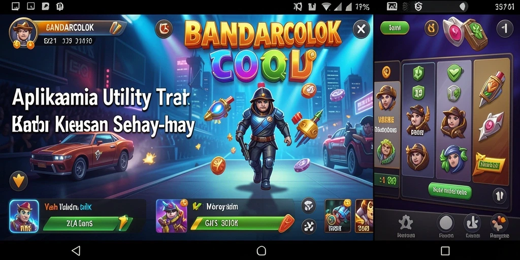 Screenshot BANDARCOLOK menampilkan antarmuka aplikasi yang ramah pengguna.
