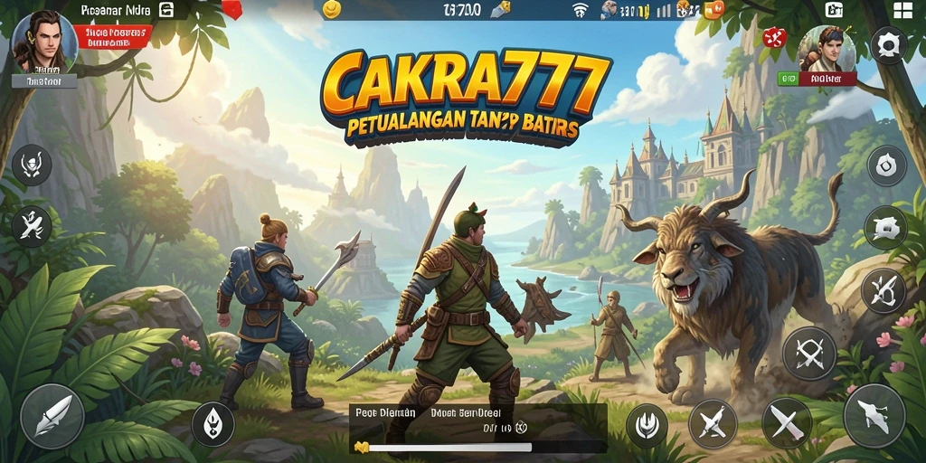Gameplay seru di dunia terbuka CAKRA777 dengan misi yang penuh tantangan.