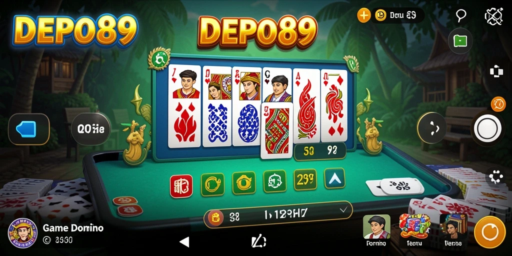 Tampilan gameplay DEPO89 yang seru dan menantang.