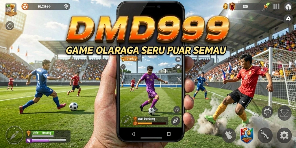 Tampilan gameplay seru dengan aksi olahraga yang mendebarkan.