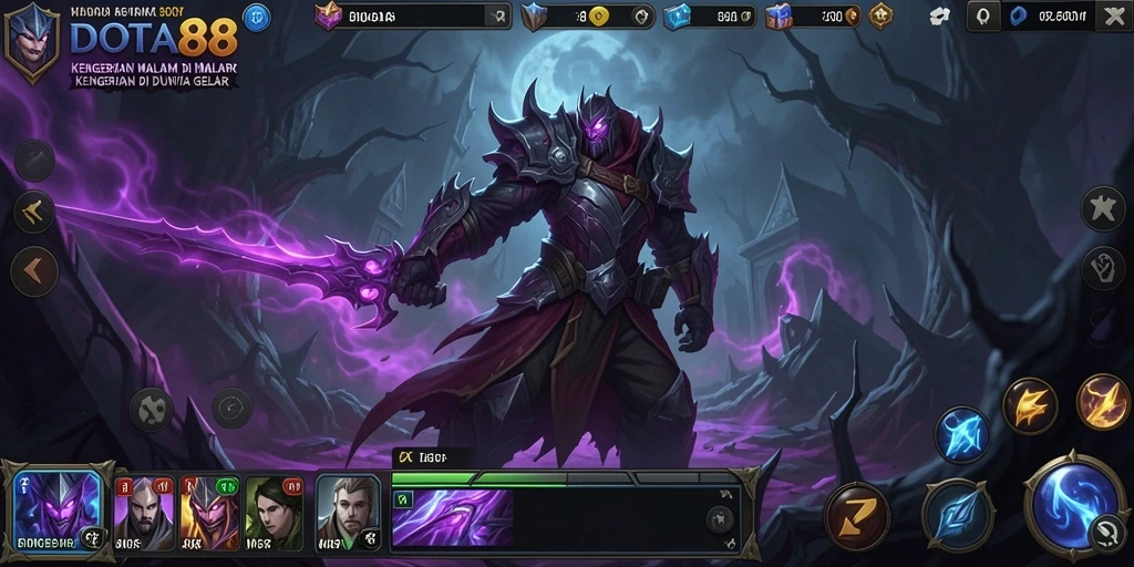 Tangkapan layar DOTA88 menampilkan aksi menegangkan di dunia Horror.