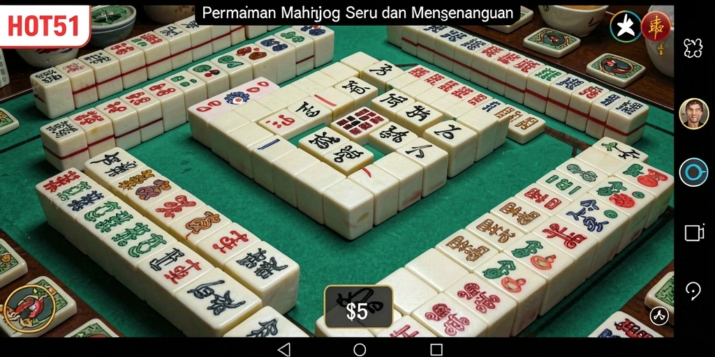 Tampilan gameplay HOT51 yang menarik dan interaktif.
