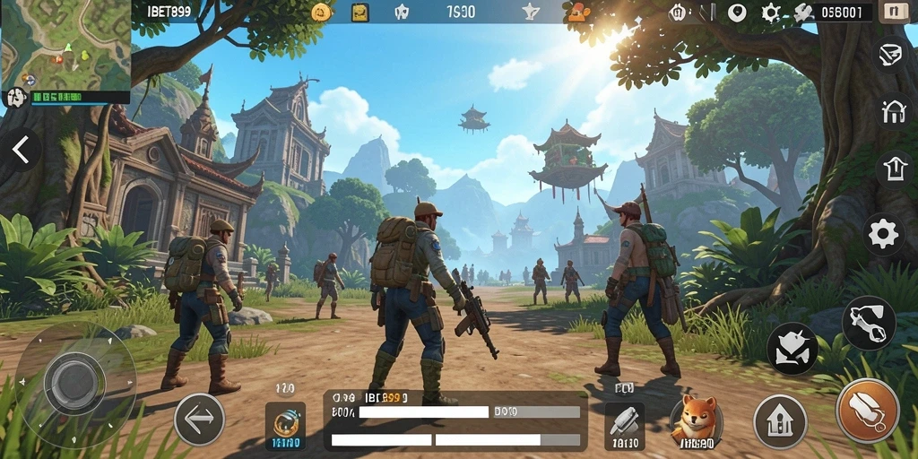 Screenshot gameplay Open World yang menampilkan eksplorasi mendalam.