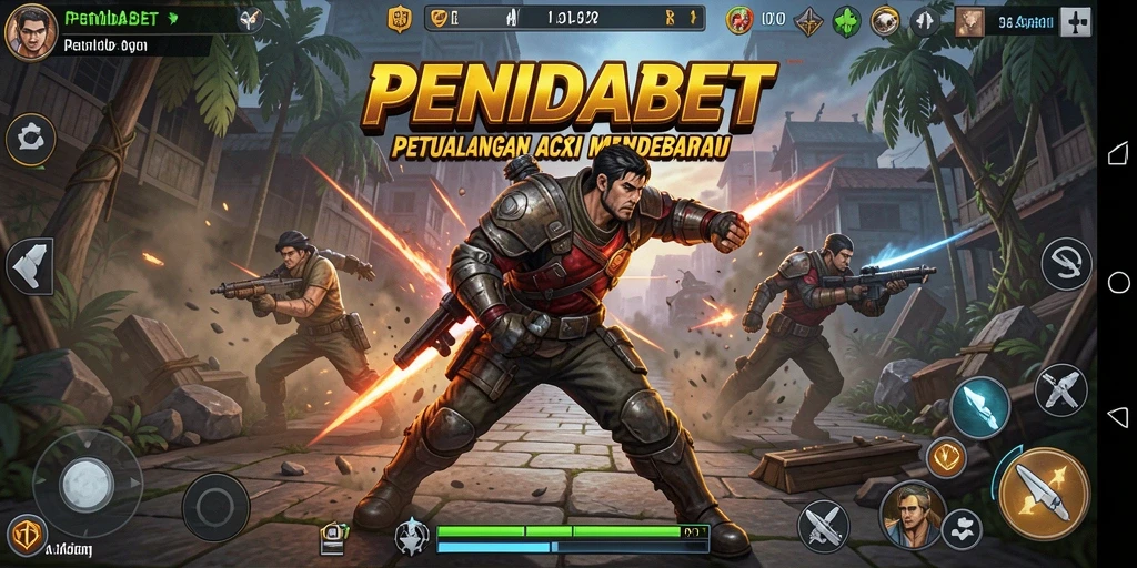 Gameplay PENIDABET yang mendebarkan dengan aksi cepat dan seru.