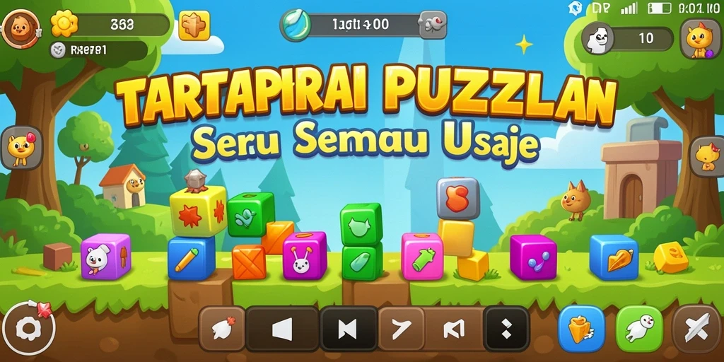 Tampilan gameplay RPRPRP yang menarik dan mengasyikkan.