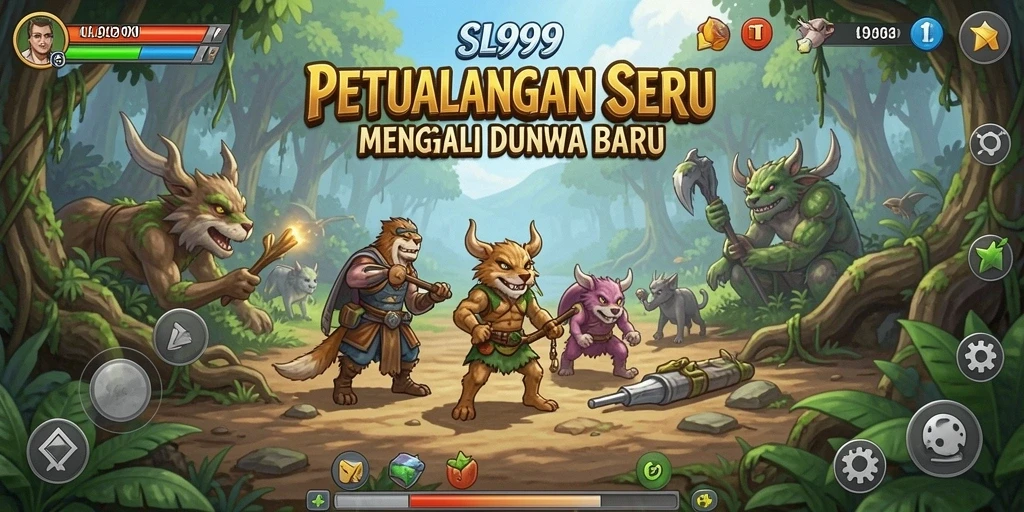 Tampilan menarik dari gameplay SL999 menampilkan petualangan epik yang penuh aksi.