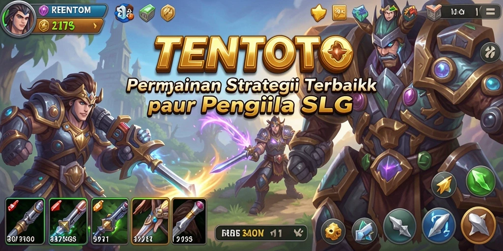 Tampilan screenshot gameplay TENTOTO yang seru dan strategis.