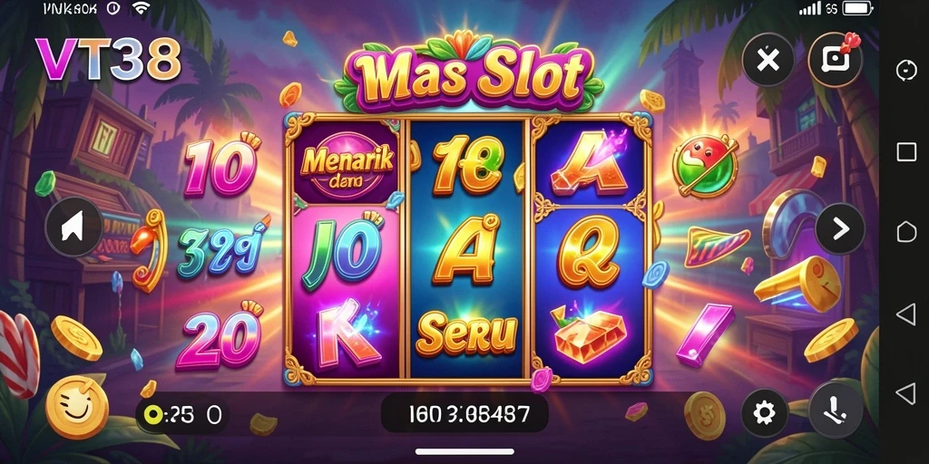 Gameplay menarik VT38 dengan grafik slot yang menakjubkan.