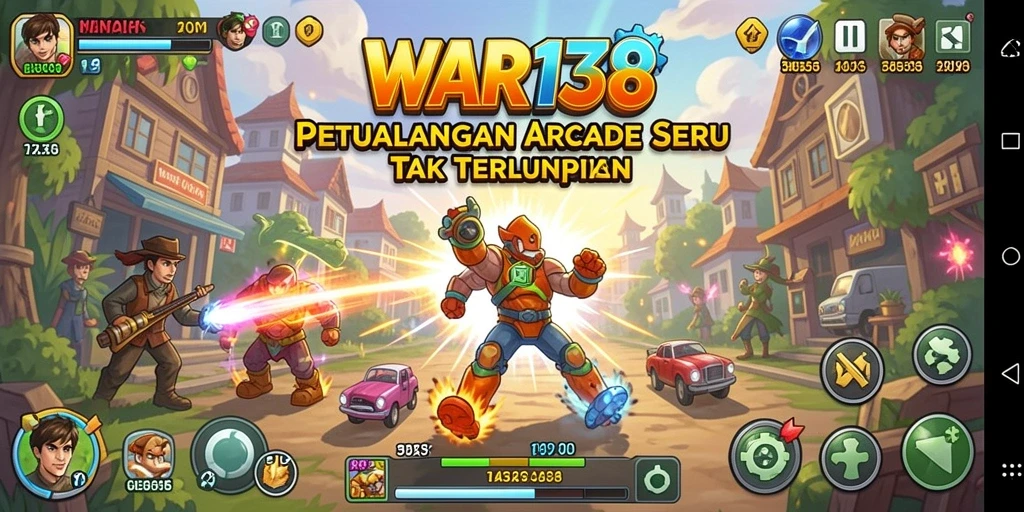 Tampilan gameplay yang seru di dalam WAR138 dengan berbagai tantangan.